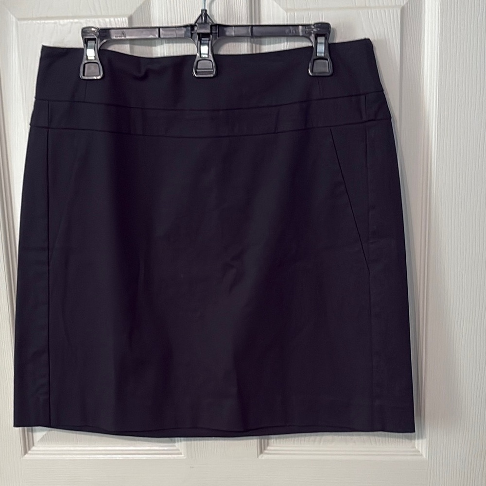 Ann Taylor Factory Black Mini Skirt